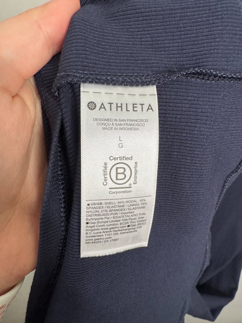 Athleta Navy Tank Maxi Dress - Picture 5 of 8